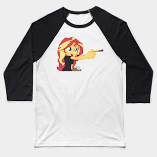 Director Sunset Shimmer 2 Baseball T-Shirt